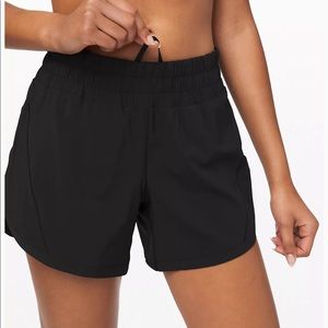 Leopard Print Lululemon Track That Short 5”